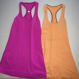Bundle of 2 Lululemon tank tops